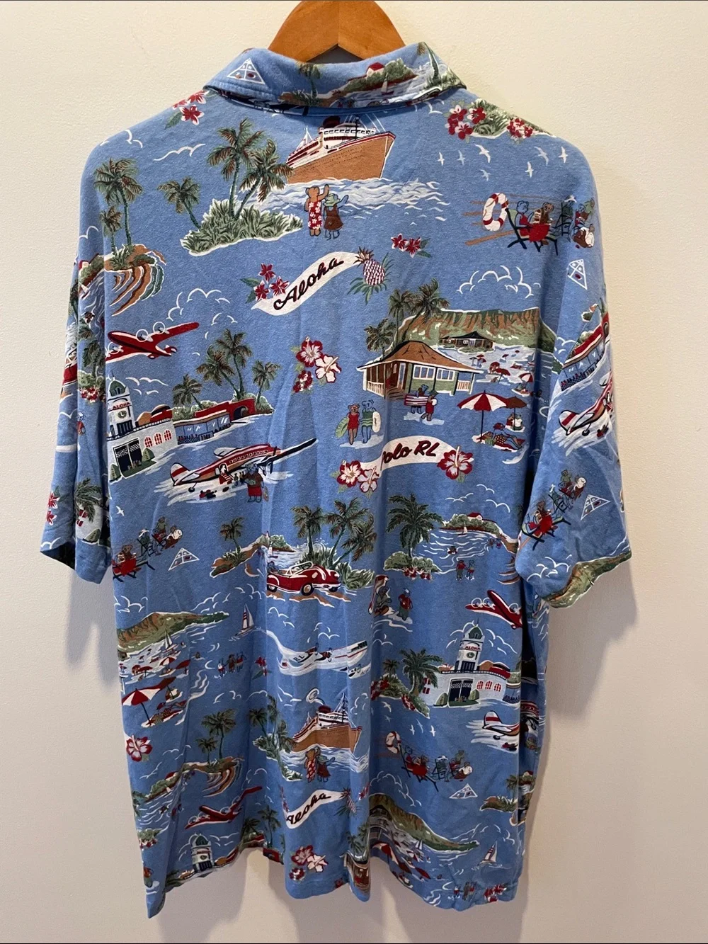 POLO Ralph Lauren Surf Linen Cotton Shirt, NWT
